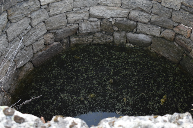 inside a well