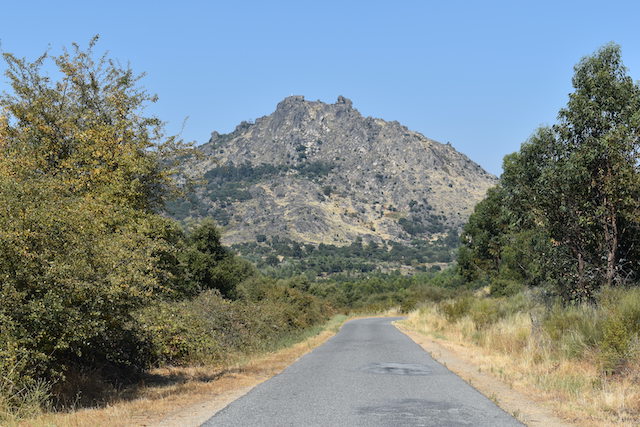 the road leading to mountain